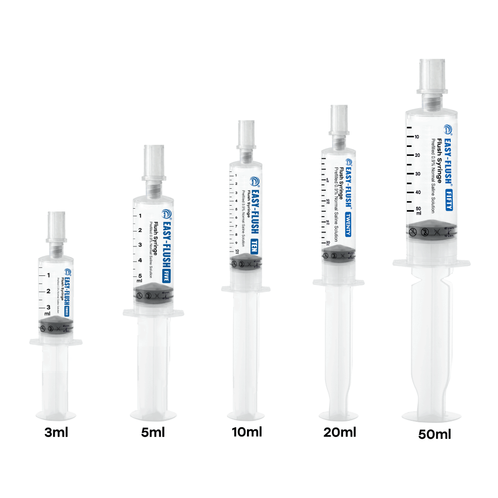 Prefilled Saline Flush Syringe