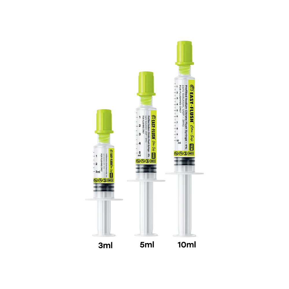 Prefilled Sodium Citrate Flush Syringe - 4%